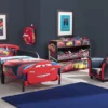 Delta Children Cars 3D-Footboard Toddler Bed