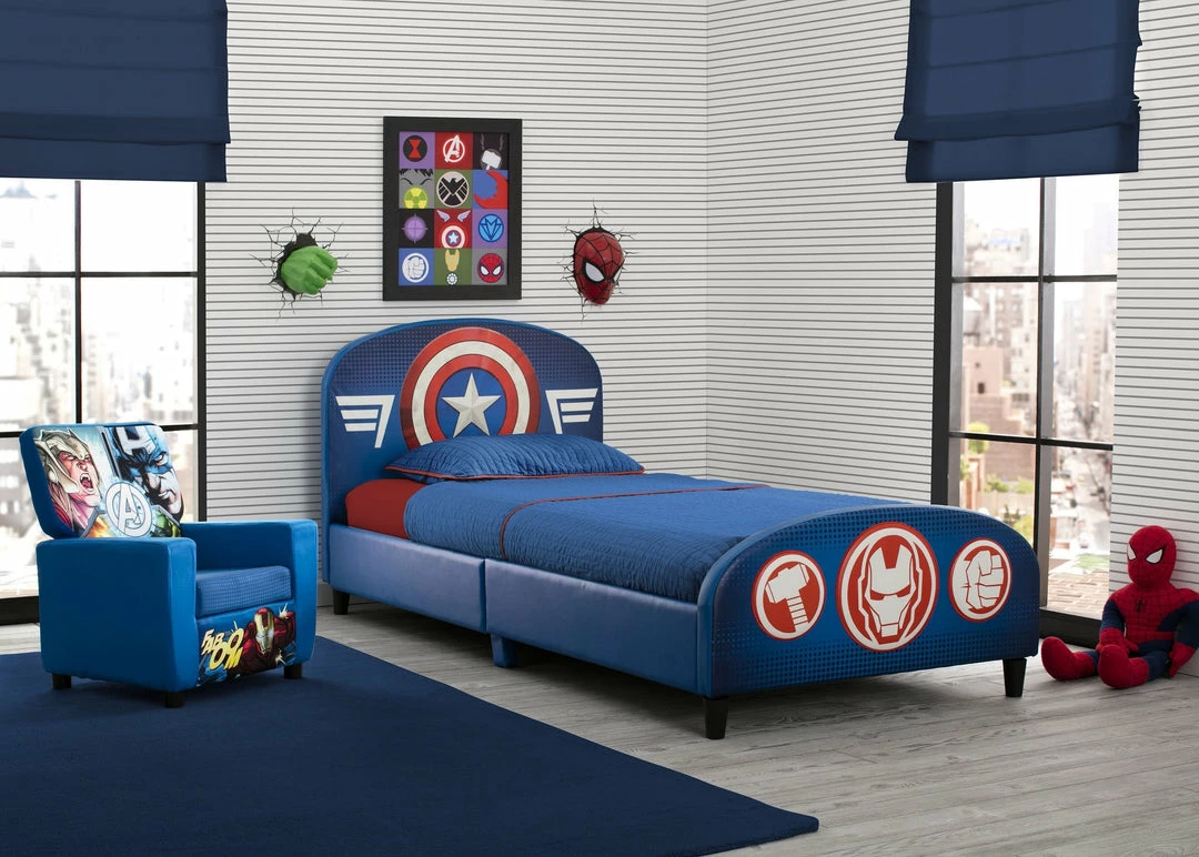 Delta Children Avengers Upholstered Twin Bed Sale 4 Delta Children Avengers Upholstered Twin Bed Sale