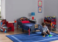 Delta Children Spider-Man Plastic Toddler Bed