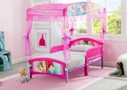 Delta Children Princess Canopy Toddler Bed Sale