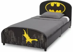 Delta Children Batman Upholstered Twin Bed
