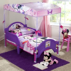 Delta Children Toddler Beds Minnie Mouse Toddler Canopy Bed