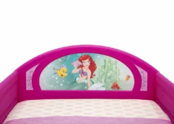 Delta Children Princess Deluxe Toddler Bed With Attached Guardrails Toddler Beds