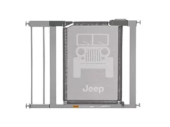 Jeep Adjustable Baby Safety Gate - Easy Fit Pressure Mount Design With Walk-Through Door Sale 8 Jeep Adjustable Baby Safety Gate - Easy Fit Pressure Mount Design With Walk-Through Door Sale