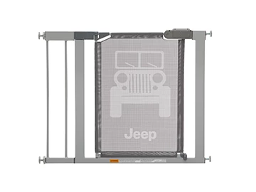 Jeep Adjustable Baby Safety Gate - Easy Fit Pressure Mount Design With Walk-Through Door Sale 5 Jeep Adjustable Baby Safety Gate - Easy Fit Pressure Mount Design With Walk-Through Door Sale