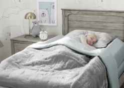 Delta Children Foam Bed Rails Extra Long Foam Bedrail Bumper