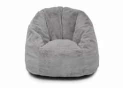 Delta Home Chairs Adult Lounge Chair - Fluffy Foam Filled Chair For Living Rooms & Dorms - Better Than A Bean Bag Chair