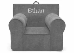 Delta Children Personalization Personalized XL Cozee Foam Chair For Kids - Our Largest Chair
