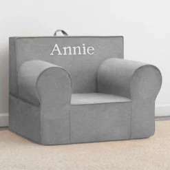 Delta Children Personalization Personalized XL Cozee Foam Chair For Kids - Our Largest Chair
