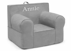 Delta Children Personalization Personalized XL Cozee Foam Chair For Kids - Our Largest Chair