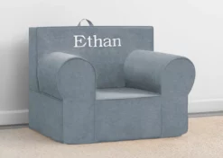 Delta Children Personalization Personalized XL Cozee Foam Chair For Kids - Our Largest Chair