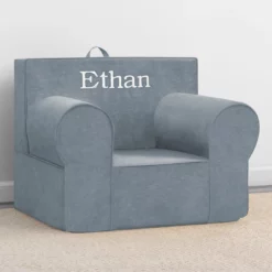 Delta Children Personalization Personalized XL Cozee Foam Chair For Kids - Our Largest Chair