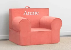 Delta Children Personalization Personalized XL Cozee Foam Chair For Kids - Our Largest Chair