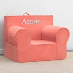 Delta Children Personalization Personalized XL Cozee Foam Chair For Kids - Our Largest Chair