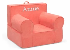 Delta Children Personalization Personalized XL Cozee Foam Chair For Kids - Our Largest Chair