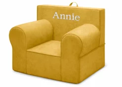 Delta Children Personalization Personalized XL Cozee Foam Chair For Kids - Our Largest Chair