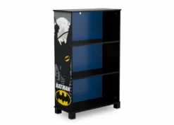 DC Comics Batman Deluxe 3-Shelf Bookcase Storage