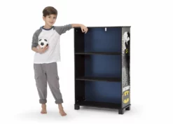 DC Comics Batman Deluxe 3-Shelf Bookcase Storage