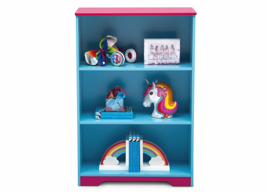 Delta Children JoJo Siwa Deluxe 3-Shelf Bookcase 5 Delta Children JoJo Siwa Deluxe 3-Shelf Bookcase