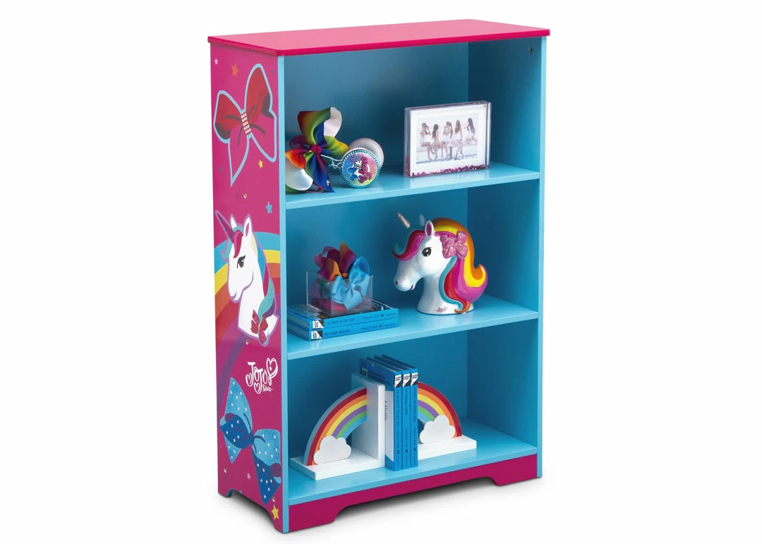 Delta Children JoJo Siwa Deluxe 3-Shelf Bookcase 6 Delta Children JoJo Siwa Deluxe 3-Shelf Bookcase