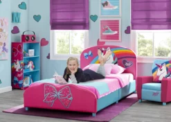 Delta Children Twin Beds & Headboards JoJo Siwa Upholstered Twin Bed