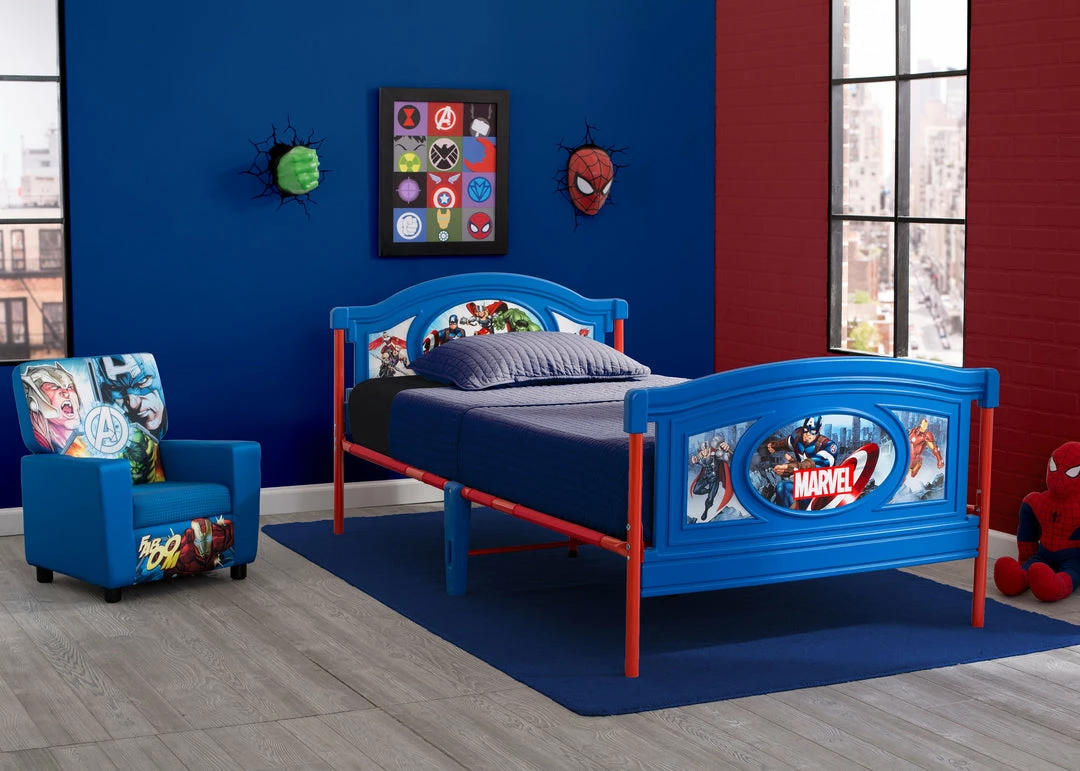 Delta Children Avengers Deluxe Plastic Twin Bed Twin Beds & Headboards 4 Delta Children Avengers Deluxe Plastic Twin Bed Twin Beds & Headboards