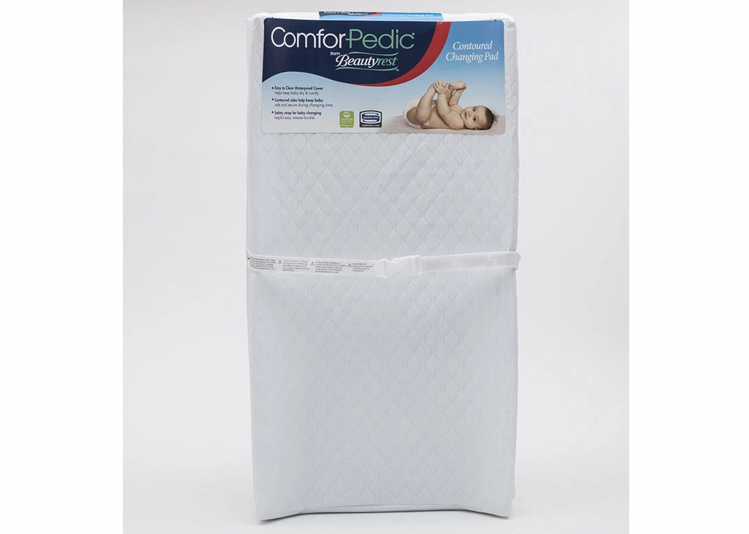Simmons Kids Changing Pads & Covers ComforPedic From Beautyrest Contoured Changing Pad 5 Simmons Kids Changing Pads & Covers ComforPedic From Beautyrest Contoured Changing Pad