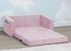 Kids’ Chairs Serta Perfect Sleeper Extra Wide Convertible Sofa To Lounger - Comfy 2-in-1 Flip Open Couch/Sleeper For Kids