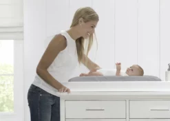 Serta Perfect Sleeper Contoured Changing Pad With Plush Cover