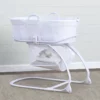 Little Folks By Delta Children Bassinets 2-in-1 Moses Basket Bedside Bassinet Sleeper