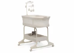 Little Folks SleepCool Rocking Bassinet With Airflow Mesh