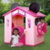Delta Children Toys & Play Minnie Mouse Plastic Indoor/Outdoor Playhouse With Easy Assembly