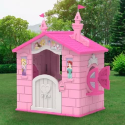 Toys & Play Disney Princess Plastic Indoor/Outdoor Playhouse With Easy Assembly By Delta Children