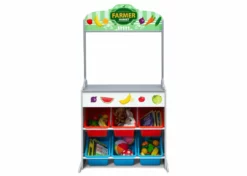 Delta Children Reversible 4-in-1 Pretend Play Center With Chalkboard & Storage What's New