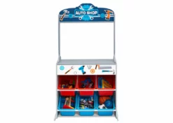 Delta Children Reversible 4-in-1 Pretend Play Center With Chalkboard & Storage What's New