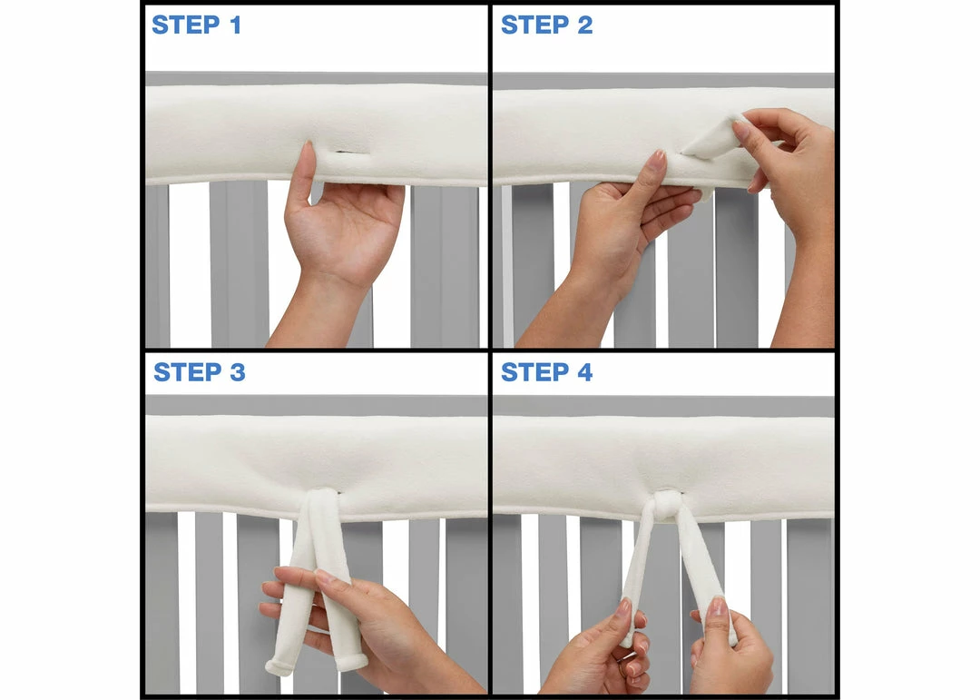 Delta Children Waterproof Fleece Crib Rail Covers/Protectors For Short Side Rails, 2 Pack Baby Cribs 18 Delta Children Waterproof Fleece Crib Rail Covers/Protectors For Short Side Rails, 2 Pack Baby Cribs