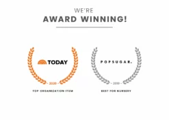 Delta Children Storage & Organization 48 Piece Nursery Storage Set