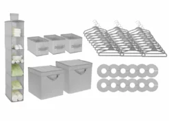 Delta Children Storage & Organization 48 Piece Nursery Storage Set