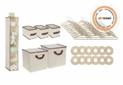 Delta Children Storage & Organization 48 Piece Nursery Storage Set