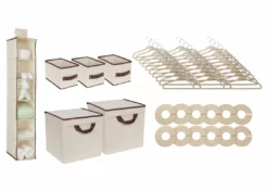 Delta Children Storage & Organization 48 Piece Nursery Storage Set