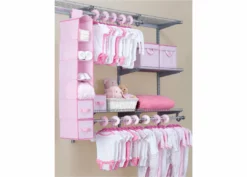 Delta Children Storage & Organization 48 Piece Nursery Storage Set