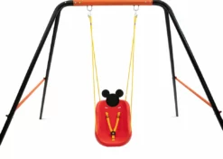 Delta Children Mickey Mouse 2-in-1 Outdoor Kids Swing
