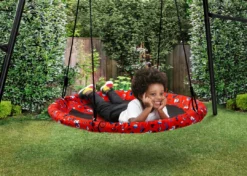 Delta Children Outdoor Mickey Mouse 40-Inch Saucer Swing For Kids