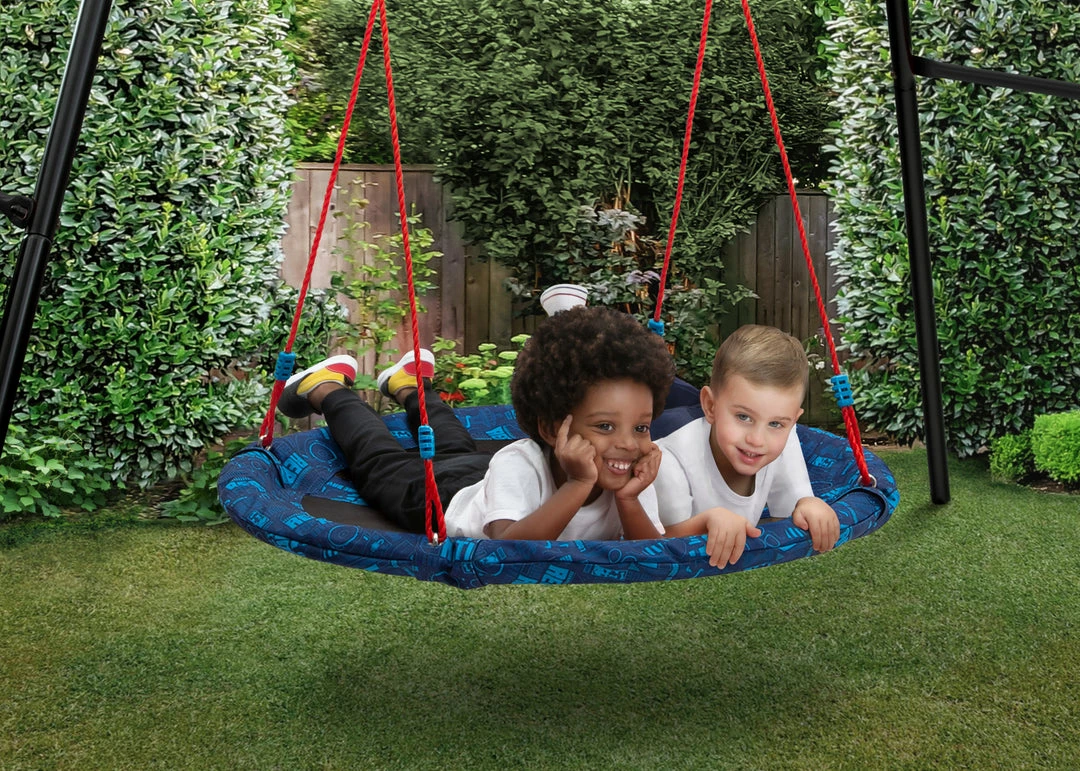 Delta Children PAW Patrol 40-Inch Saucer Swing For Kids 4 Delta Children PAW Patrol 40-Inch Saucer Swing For Kids