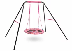 Delta Children Outdoor JoJo Siwa 40-Inch Saucer Swing For Kids