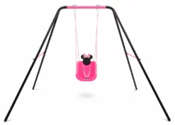 Delta Children Minnie Mouse 2-in-1 Outdoor Kids Swing