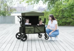 Jeep Deluxe Wrangler Wagon Stroller With Cooler Bag And Parent Organizer What's New