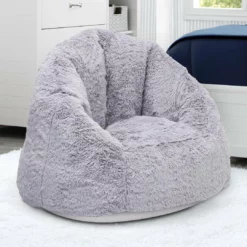 Delta Children Sales 14 Delta Home Chairs Adult Lounge Chair - Fluffy Foam Filled Chair For Living Rooms & Dorms - Better Than A Bean Bag Chair