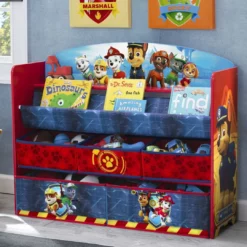 Delta Children PAW Patrol Deluxe Book And Toy Organizer
