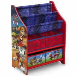 Delta Children/ Nick Jr. PAW Patrol Book And Toy Organizer